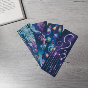 Lesezeichen-Set Hexe