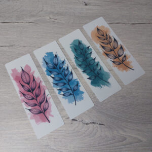 Lesezeichen-Set Blätter