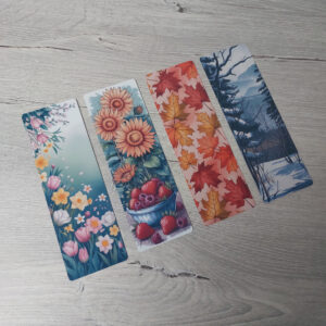 Lesezeichen-Set Jahreszeiten