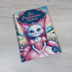 Tierprinzessinen-Malbuch